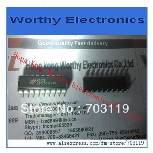 10pcs/lot HT12E HT12 DIP18