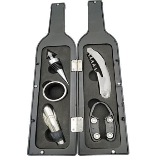 5pcs/set Wine Opener kit Creative Wine Opener Gift Wine Opener Set