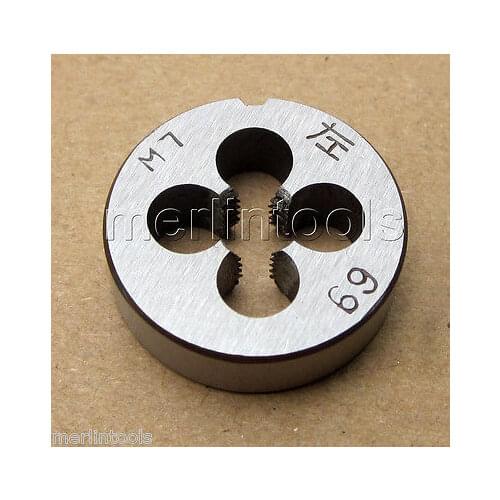 7mm x 1 Metric Left hand Die M7 x 1.0mm Pitch