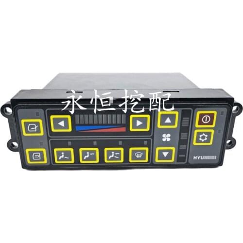For Excavator Hyundai R80/200/215/225/265/305/335-7-9VS Excavator Air Conditioning Control Panel Controller Button