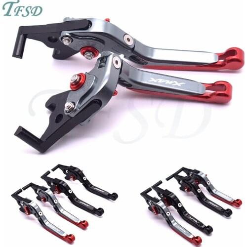 For Yamaha X-MAX 300 2017-2018 Motorcycle CNC Adjustable Folding Extendable Refitting Clutch Brake handle Levers