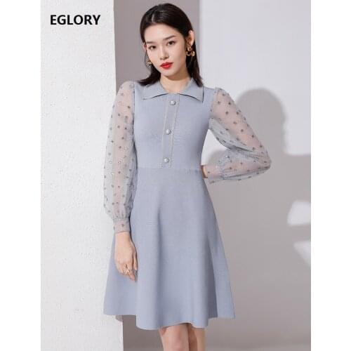 Eglory Summer Dresses With Flounces