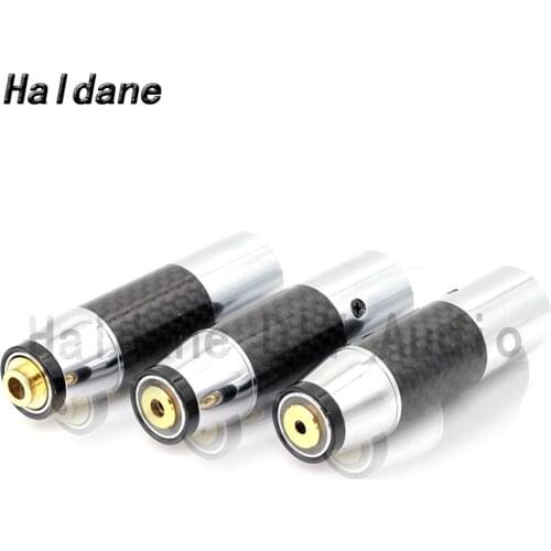 Haldane HIFI 4.4mm/3.5mmm/2.5mm Balanced Female to 4pin Balanced XLR Male Converter Adapter 2.5TRRS，3.5TRRS, 4.4TRRS to 4PIN XLR