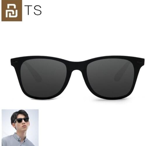2020 Youpin TS Fashion Human Traveler Sunglasses STR004-0120 TAC Polarized Lens UV Protection for Driving/Travel Men Women