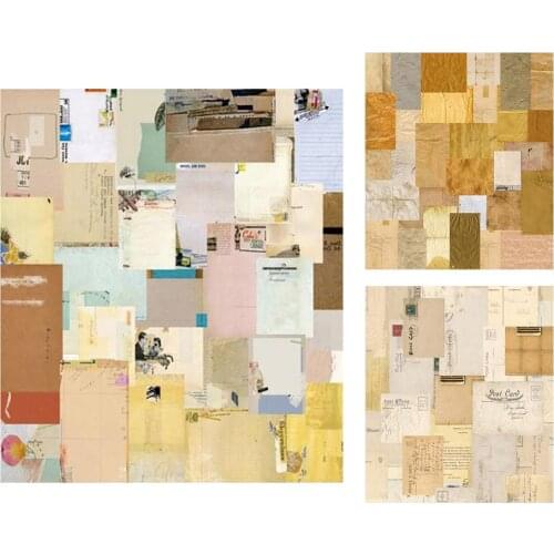 New 180 Sheets Vintage Journaling Paper Decorative Scrapbook Supplies For Card Making DIY Scrapbooking Paper Home Decorations