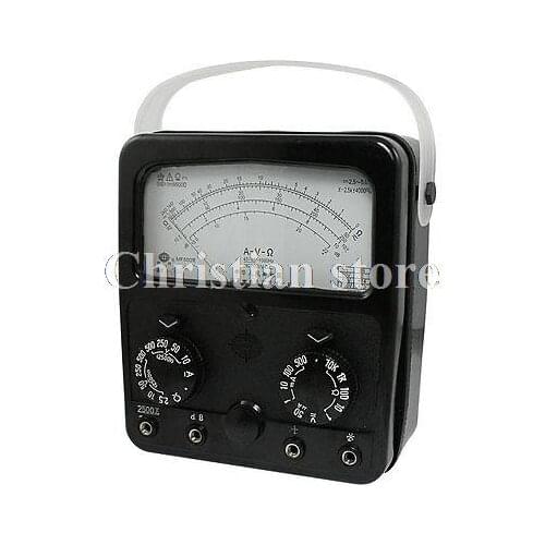 Handheld AC DC Voltmeter Ammeter Resistance Meter Multitester