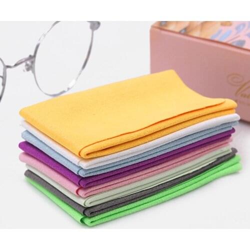 5 pcs/lots High Quality Microfiber Glasses Cleaning Cloth For Lens Chamois Glasses Cleaner Phone Screen Eyewear Cleaning Wipes