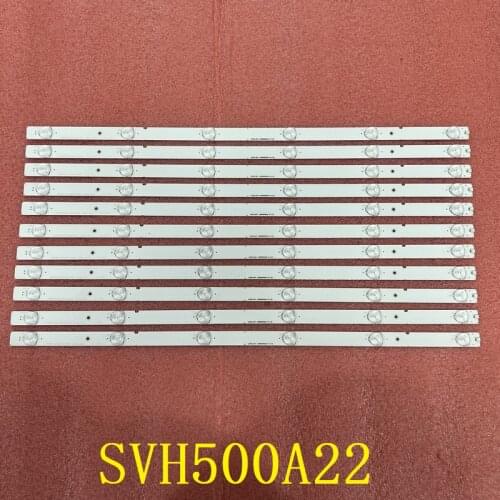 New 11 PCS/set 6LEDs 559mm LED backlight strip for LED50EC280JD LED50K20JD LED50K320U SVH500A22