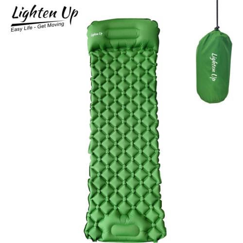 Outdoor Tent With Pillow Diamond-shaped Sleeping Pad Bag Ultra-light Sleeping Pad Portable Moisture-proof Camping Mattress