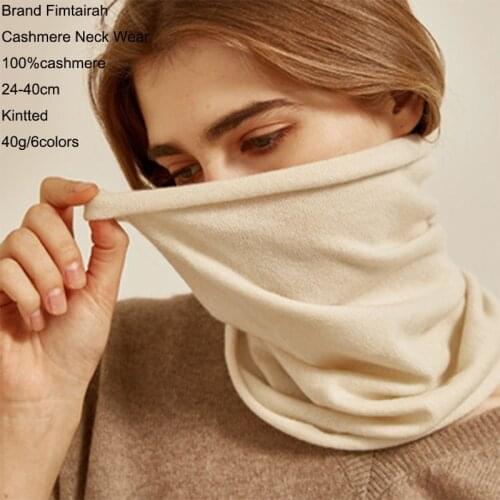 Winter warm knitted cashmere collar Infinity Loop Cashmere Scarf Magic Neck Autumn collar autumn and Inner Mongolia