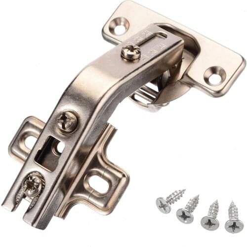 135 Degree Corner Folded Cabinet Door Hinges Kitchen Bathroom Cupboard Hinge 2 Holes Cabinet Hardware Tools