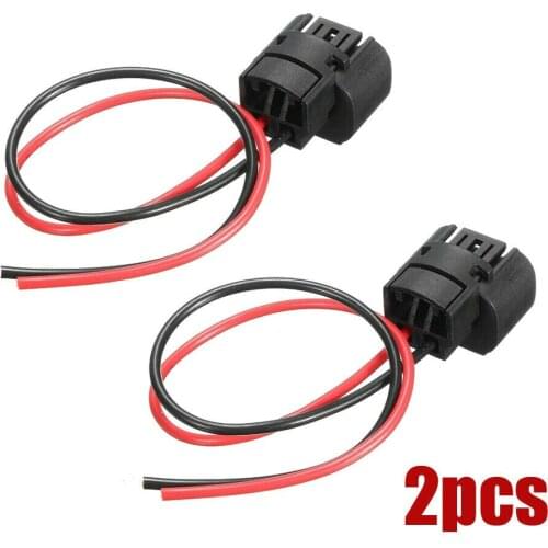 2pcs Car Tuning Wire Pigtail Female PS24W 5202 H16 Two Harness Fog Light Bulb Connectors Plug Gadget Universal Car Accessories