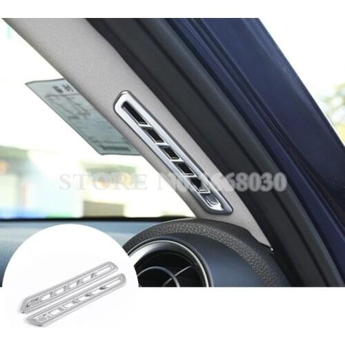 Interior Dashboard Air Vent Outlet Trim Cover 2pcs For Alfa Romeo Giulia 2017-2020 Car accesories interior Car decoration