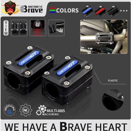 For BMW K1600GT K1600GTL K 1600 GT GTL K1600 Motorcycle Engine Crash Bar Protection Bumper Decorative Guard Block 22-25-28mm