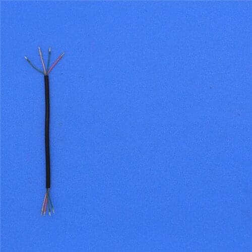 10pcs 4 core enameled wire 60MM 6CM double-end peel off skin with tin / Earphone cable / weld line sealing wire soldering cable