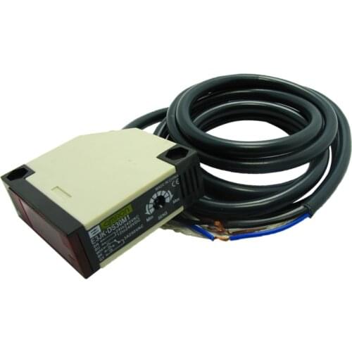 LETOP 1PCS E3JK-DS30M1 5 Wires Photoelectric Proximity Sensor Diffuse Reflection Infrared Switch