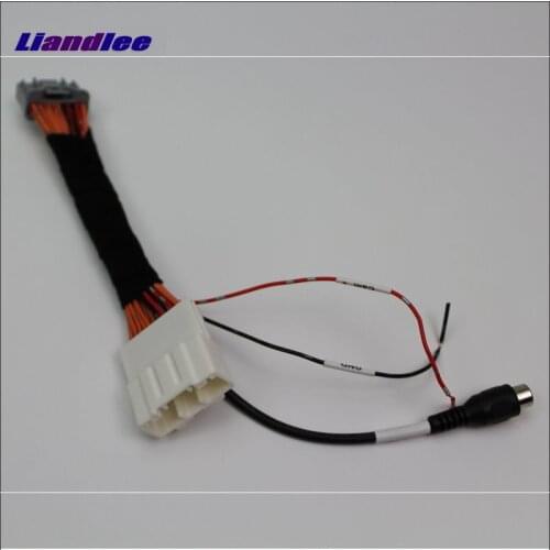 Liandlee For Mazda 6 Mazda6 Atenza Hatchback Wagon 2015 2016 2017 Rear Camera Original Video Input Switch RCA Adapter Wire Cable