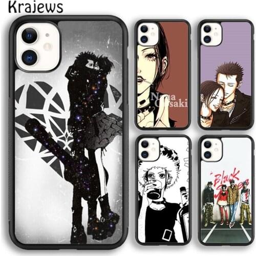 Krajews Anime Nana soft Phone Case Cover For iPhone 5s SE 2020 6s 7 8 plus X XS XR 11 12 mini pro max coque Shell