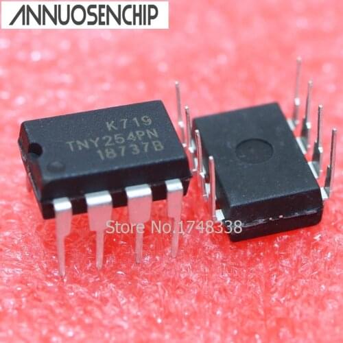 10PCS TNY254PN DIP8 TNY254P DIP TNY254 new and original