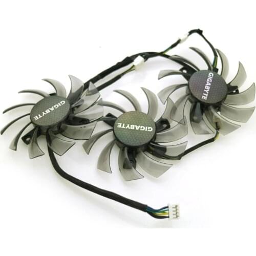 PLD08010S12HH DC12V 0.35A VGA Fan For Gigabyte GeForce GTX780 GV-N780OC GTX770 4GB GV-N770OC-4GB Graphics Video Card Cooler Fan