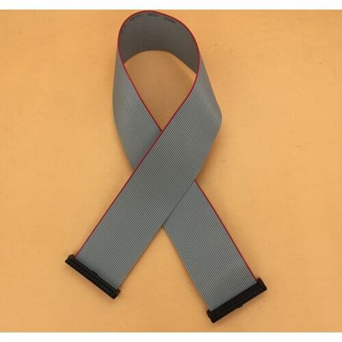 4PCS 34pin 40cm FFC flat date cable for Allwin Human Inwear Flora inkjet printer Konica KM 512 printhead head cable