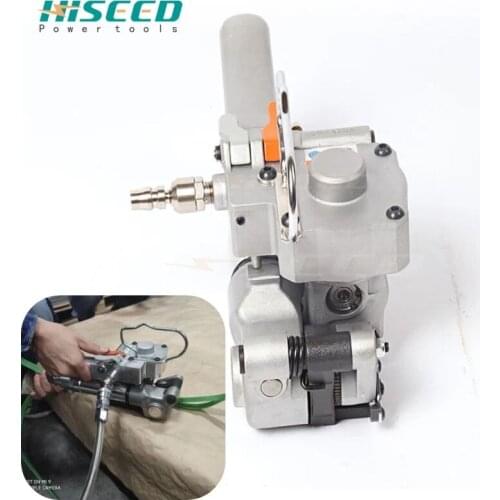 A19 Pneumatic Baler Small Handheld Buckleless PET Plastic Steel Tape PP Belt Hot Melt Automatic Strapping Machine
