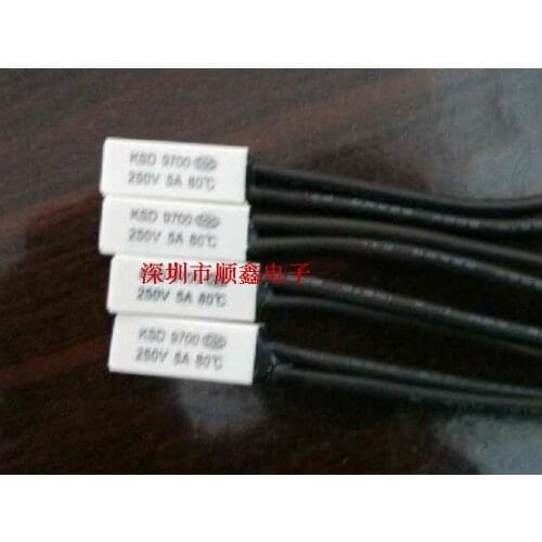 Temperature control switch thermostat KSD9700 5A normally closed plastic 35 degrees temperature controller
