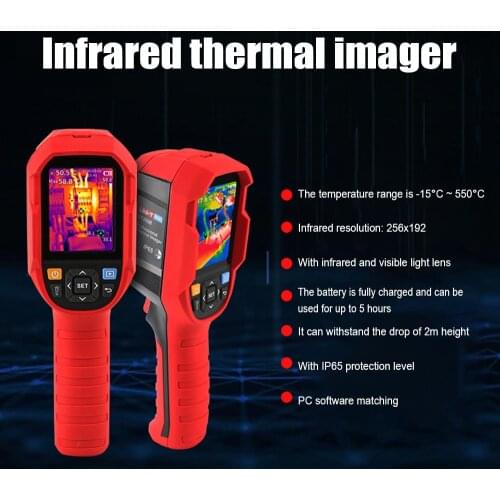 UTi85A Infrared Thermal Imager -15℃~550℃ Temperature Real Time Imaging Transmission Thermal Imaging HD Camera Tools