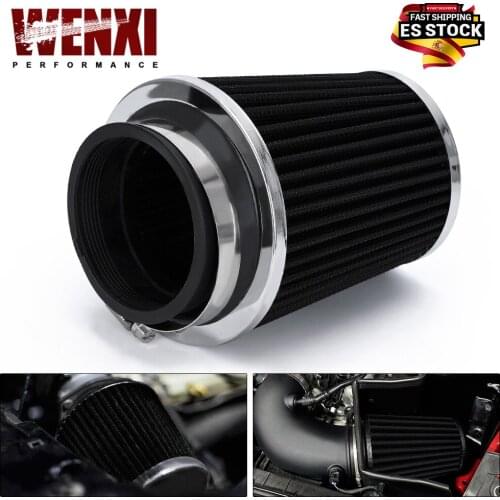 Universal car high flow cold air intake air inlet air intake system mushroom head air filter neck 76mm / 70mm / 63.5mm / 60mm