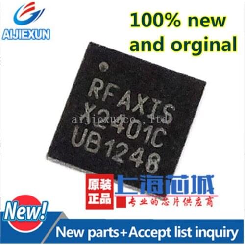 10Pcs RFX2401C QFN CMOS 2.4GHZ ZIGBEE/ISM TRANSMIT/RECEIVE RFeIC in stock 100%New and original