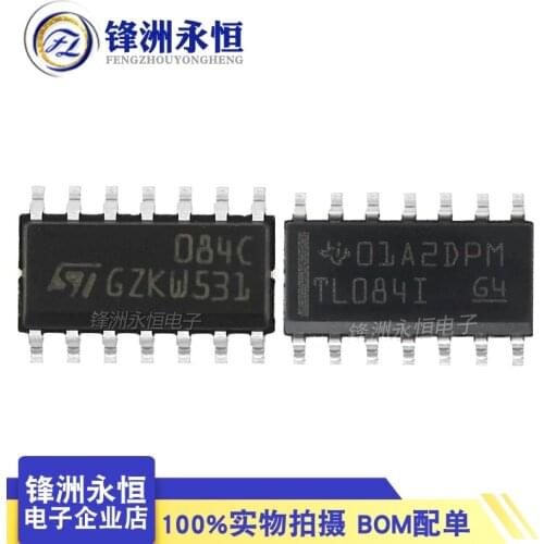 10PCS TL084CDT SOP14 TL084 SOP 084C SMD TL084CDR SOP-14 TL084C new and original IC