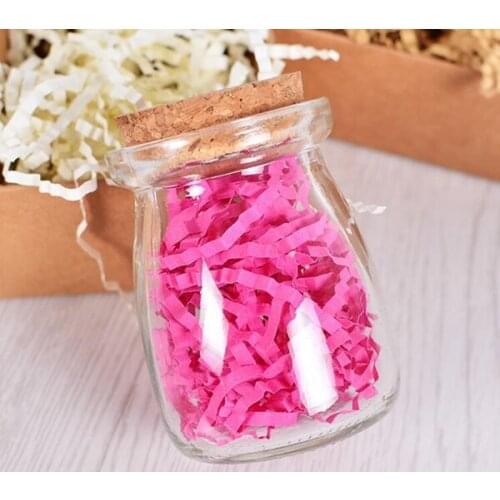 10bags/lot 10 Color Paper Raffia Fashion DIY Craft Shredded Crinkle Gift Box Candy Box Filling Material Party Decoration 50g/bag