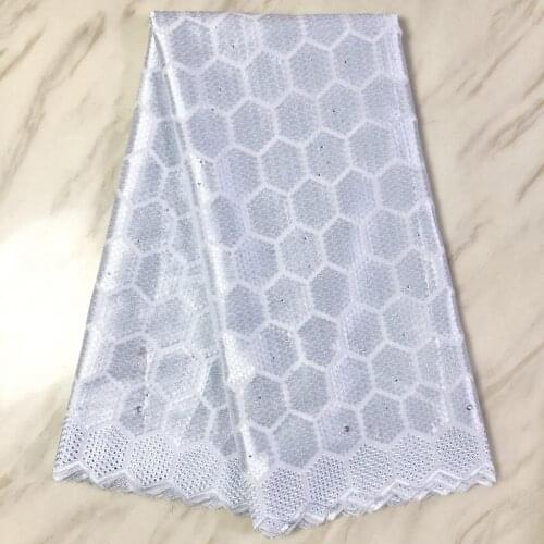 African Swiss Voile Lace Fabrics Breathable Soft Embroidery In Switzerland Plain White Dry Polish Cotton Lace Sewing For Clothes