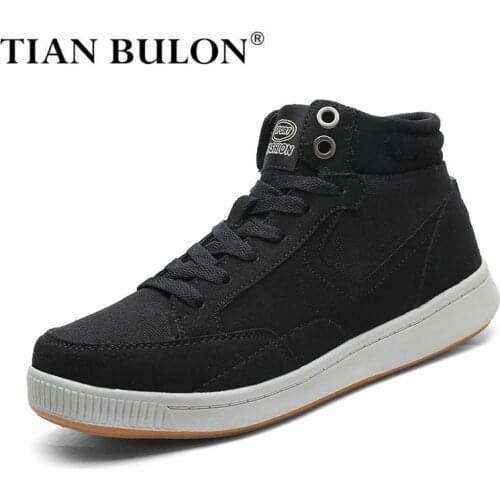 Winter Mens Ankle Boots Warm Waterproof Boots For Men Cow Suede Canvas Mens Fur Snow Boots Sneakers Boots Plus Size 38-49