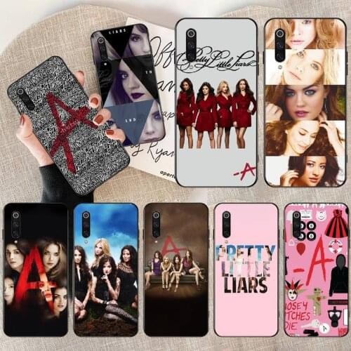 PENGHUWAN Cute Little Liars PLL TV Show Newly Arrived Black Phone Case for Redmi Note 8 8A 7 6 6A 5 5A 4 4X 4A Go Pro Plus Prime
