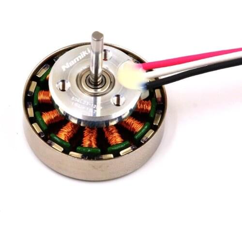 FATJAY RC brushless flat type BLDC outrunner motor SOBL23-1207 1207 compact size lightweight for RC drone gimbal 15L-15T