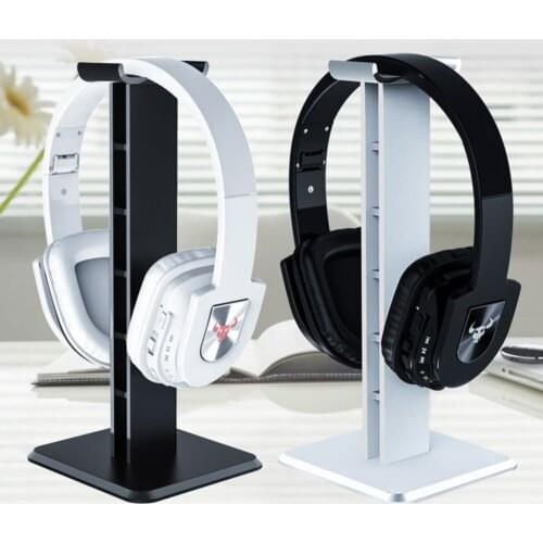 Hook Head Mounted Headphone Bracket Headset Holder Earphone Sticky Display Stand Hanger Earphone Desk Display Stand