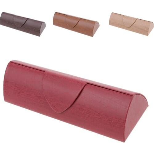 Round Retro Spectacles Container Glasses Case Eyewear Protector Storage Box Great for Men, Women, Children