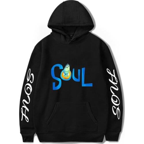 Fashion 2020 New Cartoon Movie Joe Gardner 2D Print Hooded Sweatshirt Men Fun Clothes Ladies Casual Hooded Top Boy Sweatshirt