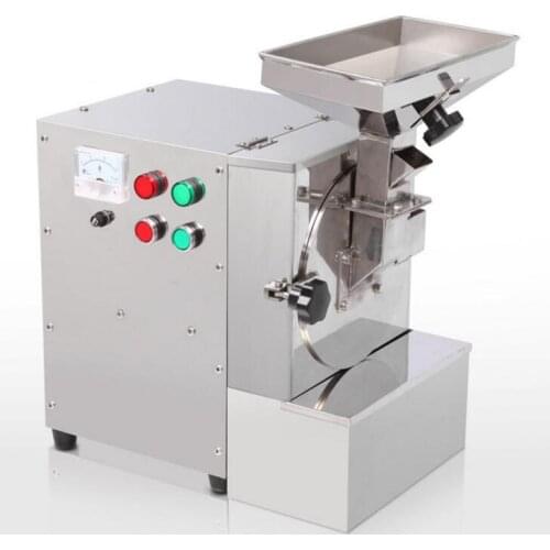 Feed Grinder for Nuts Almonds Commercial Milling Fat/ Peanuts/Sesameseeds /Beans/Spices Grasso Mill Machine XL-910