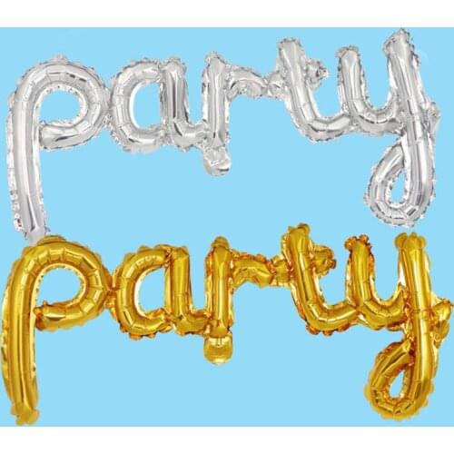 Letter Word Party Foil Balloon Inflatable Balloons Wedding Birthday Decoration Children Toys Event Party Supplies