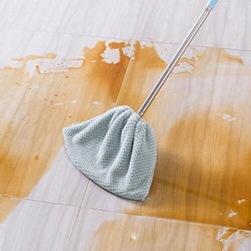 Mop Cover Super Absorbent Dry Fast Solid Color Sweeper Mop Pad Cover Multi Function Broom Cover Cloth Floor Mop Cleaning Tools