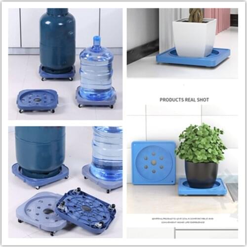Gas bottle repisas mobile pulley Flowerpot cocina estantes Booster mobile stand kitchen accessories wheeled storage tray
