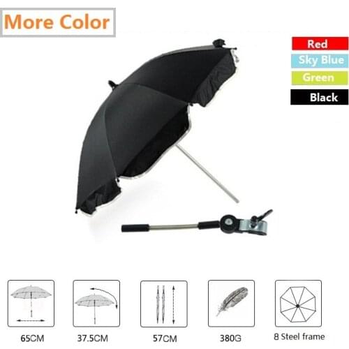 Universal High quality Baby Stroller Sun umbrella Sunshade UV protection cover Fit Yoyo babytime pram sun Visor Canopy bike