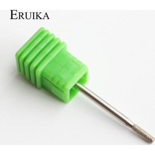 ERUIKA 1PC Diamond Material Bur Nail Drill Bit Electric Mills For Nail Cutter Manicure Machine Apparatus Accessory