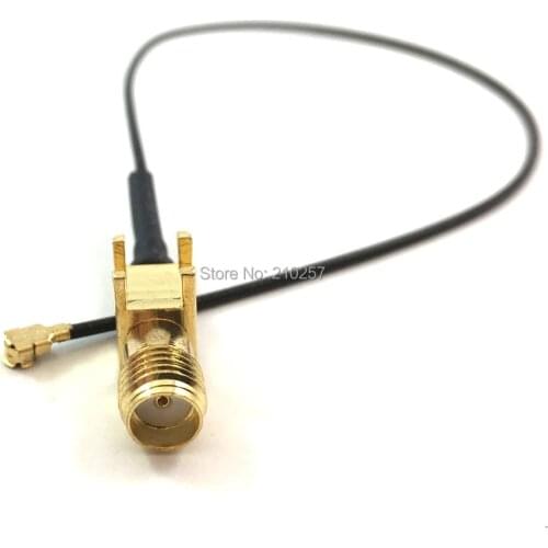 1pcs Ipx/ufl to Sma Female Jack Connector SMA-KWE Pigtail Cable 1.13 20cm