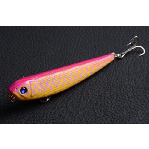 1 Pieces Pencil Plastic Hard Bait Jigging Wobbler Swimbait High Quality Fishing Tackle 8.5cm 9.8g