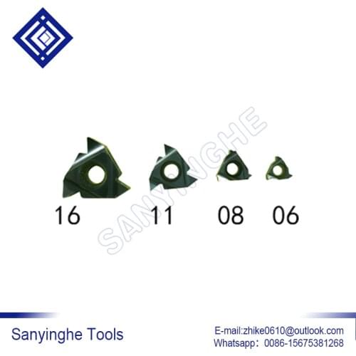 Free shipping high quality sanyinghe 10pcs/lots 06NR A60 08NR A60 cnc carbide turning inserts threading inserts
