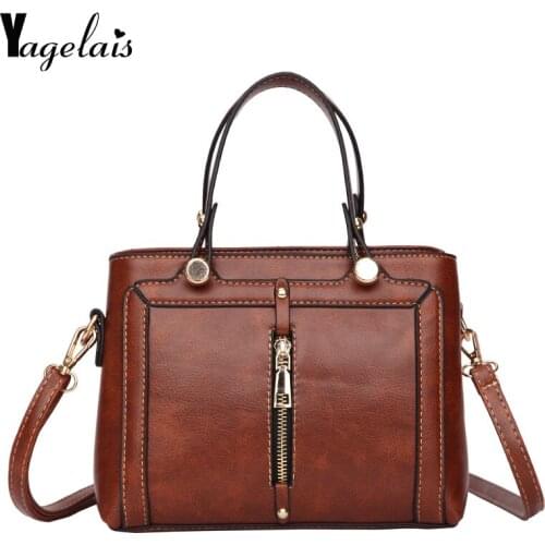 2019 Fashion Women Bag Leather Handbags PU High Quality Shoulder Bag Small Flap Crossbody For Women Messenger Bags Popular