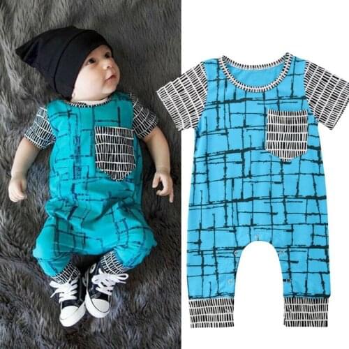 2020 new Spring Newborn Toddler Baby Boy Girl Romper Jumpsuit Bodysuit Outfits Cotton Clothes